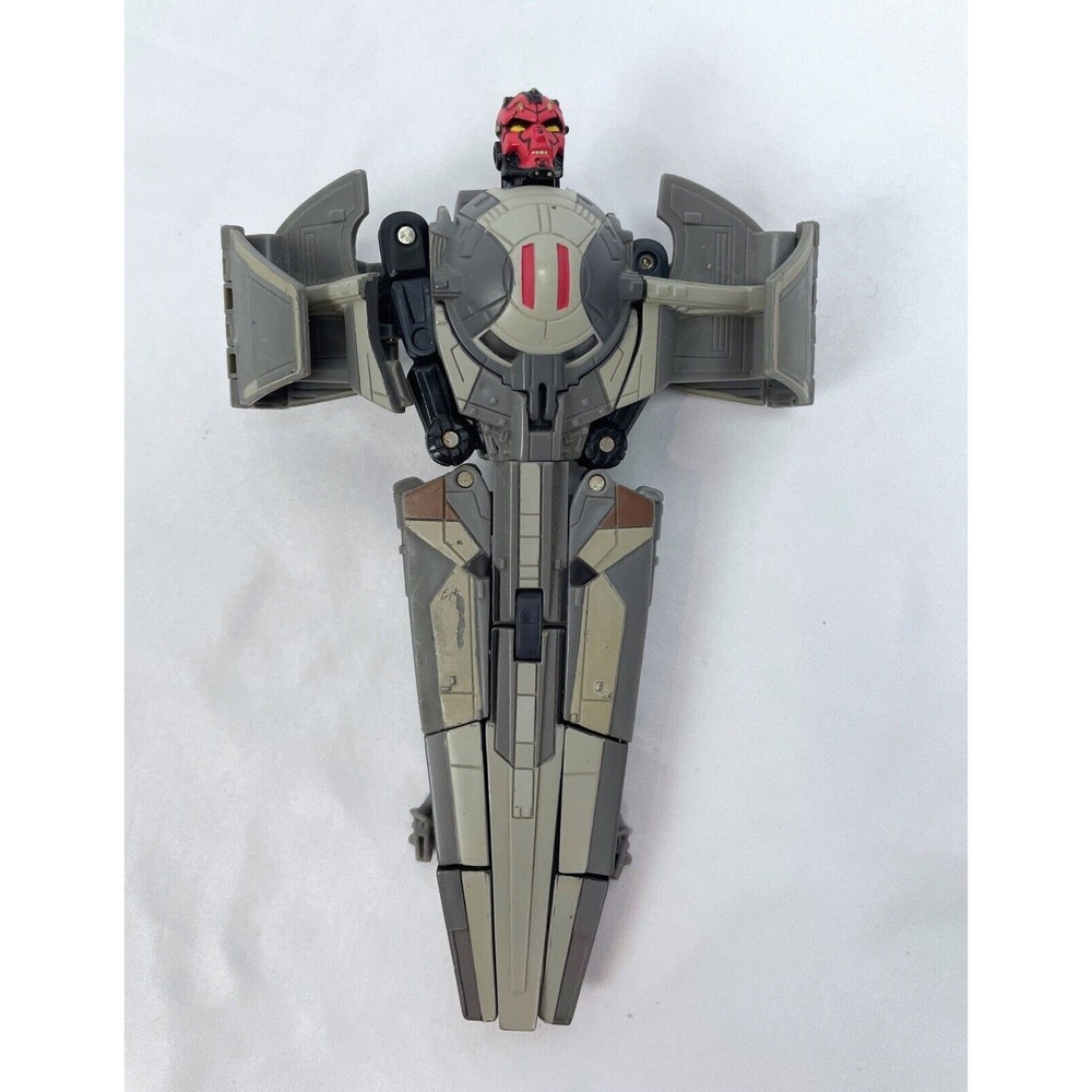 Star Wars Transformers Darth Maul Sith Infiltrator Fighter Ship Figure - Picture 5 of 8